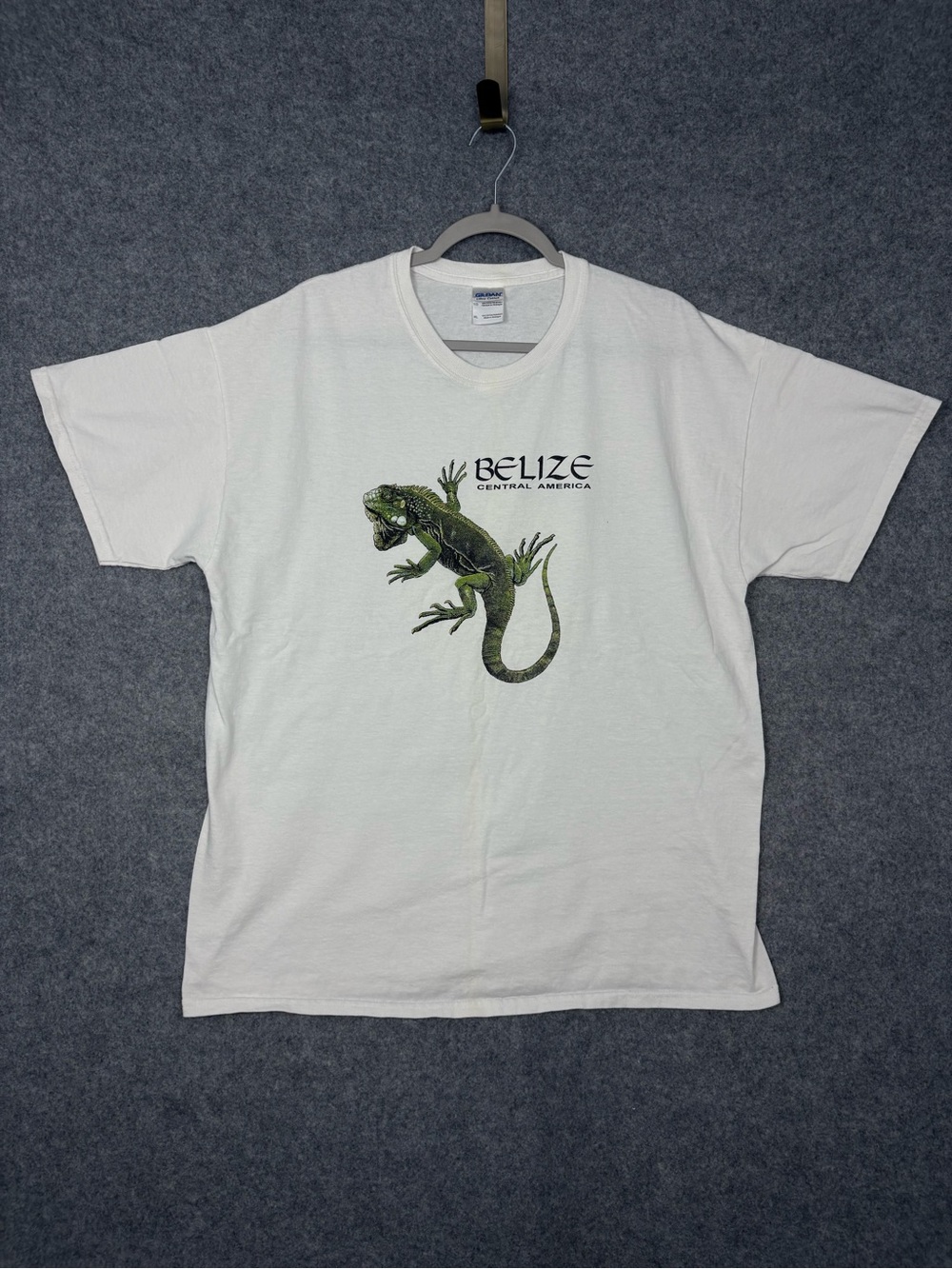 Belize Central America Iguana Graphic Souvenir Tee XL